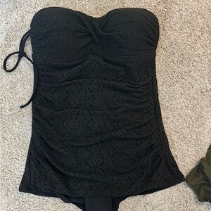 Merona (Target ) never worn one piece swimsuit. Tummy control .